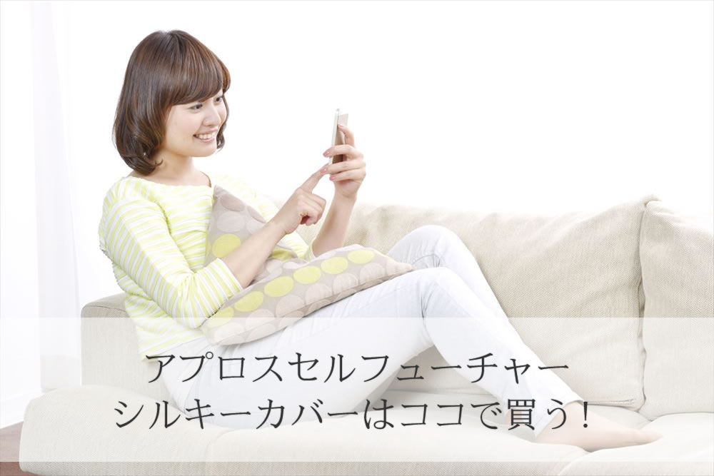 アプロスセルフューチャーシルキーカバーを注文してる女性